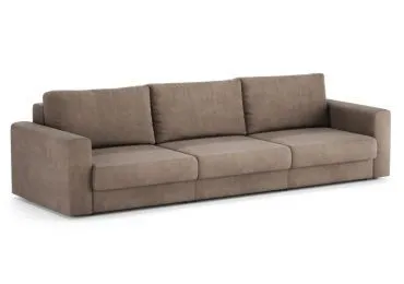 Диван Ларсон 3М Nordic 35 пепельный